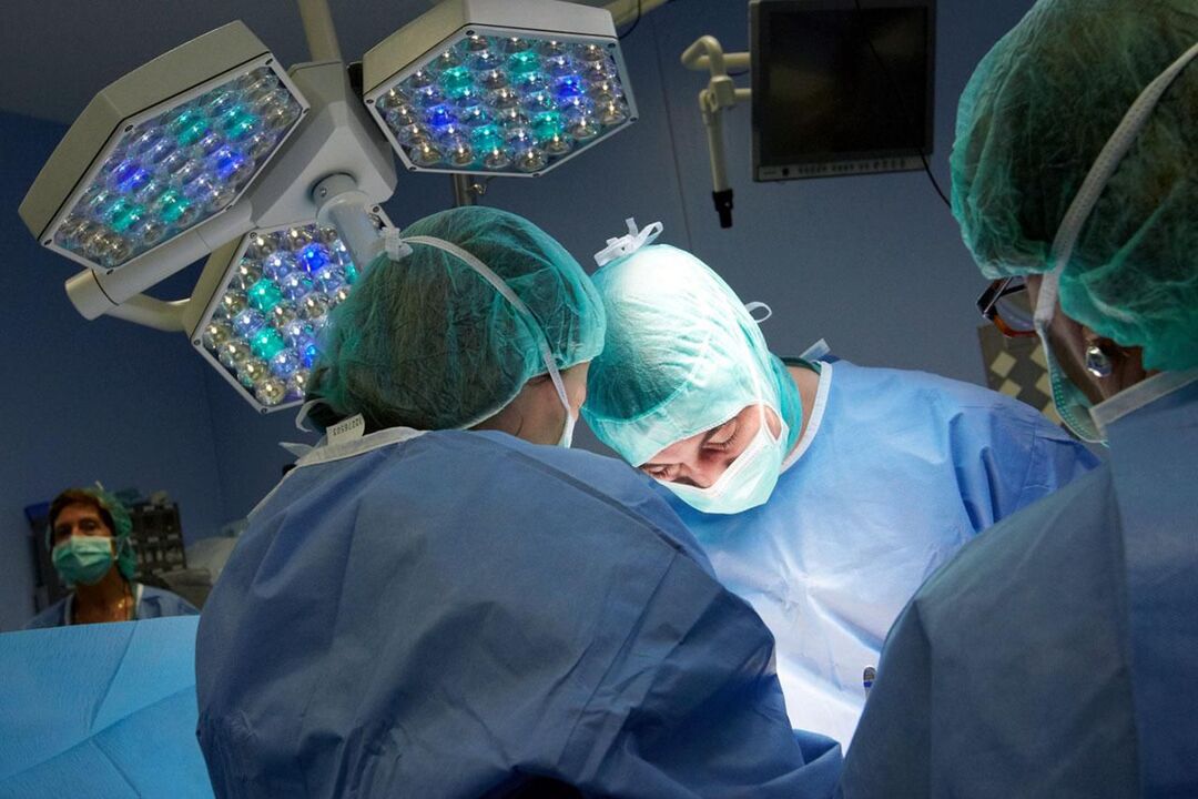 Operatsioon kroonilises prostatiidil